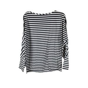 Helly Hansen Nautical Striped Long Sleeve Shirt Navy White Size Large